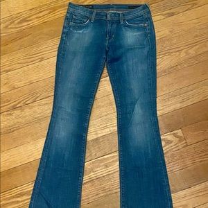 Citizens of Humanity Low Waist Flare Jeans Size 28